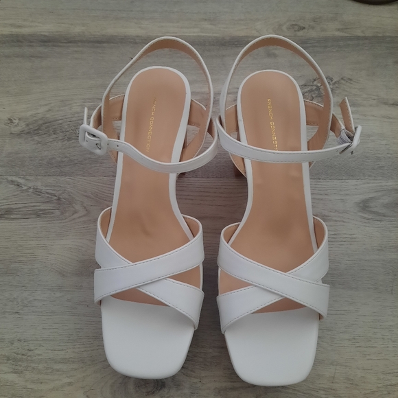 French Connection Cork Heels - Picture 2 of 10